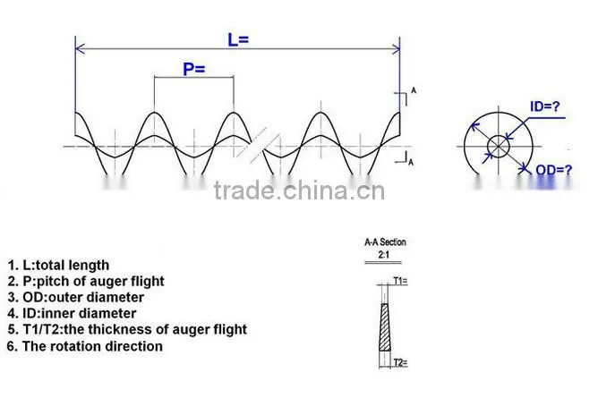 Good quality 2.2T 3A-05-05 earth auger for tractor