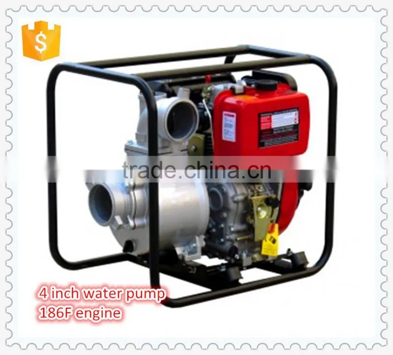 WATER PUMP 4INCH,186F motor