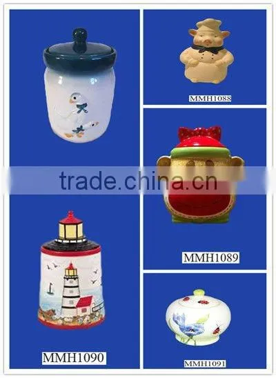 cow ceramic cookie jar