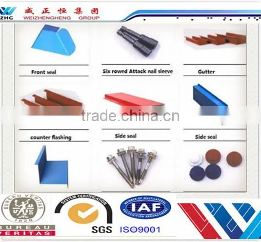 Economic best selling 2015 aluminum foil roof tile ridge cap