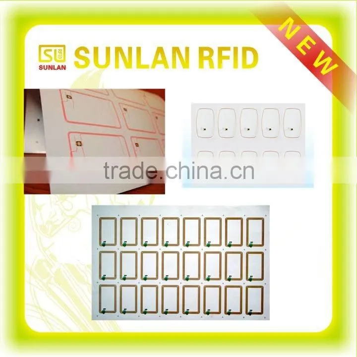 Good price custom size dry smart rfid ic inlay with 5*5 layout