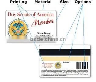 high quality convex yards golden VIP card