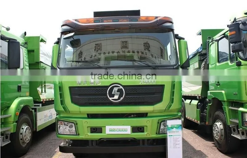 China diesel manual SHACMAN 6x4 375hp dump truck