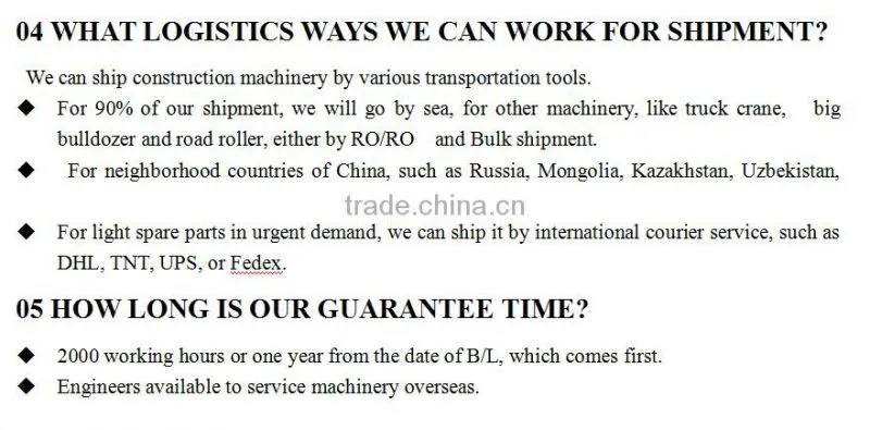 3-8ton backhoe loader with air condition and hammer line