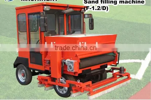 Tractor driven sand spreader