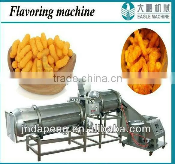 Seasoning machine/Double-drum flavoring machine/snack flavoring machine/flavor mixing machine