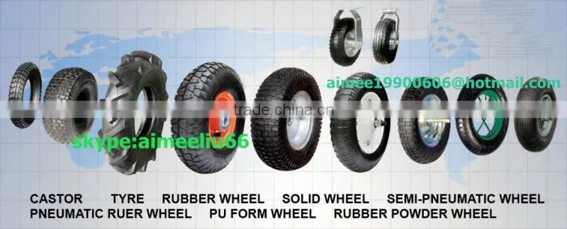 durable rubber tyre 4.00-8 4pr