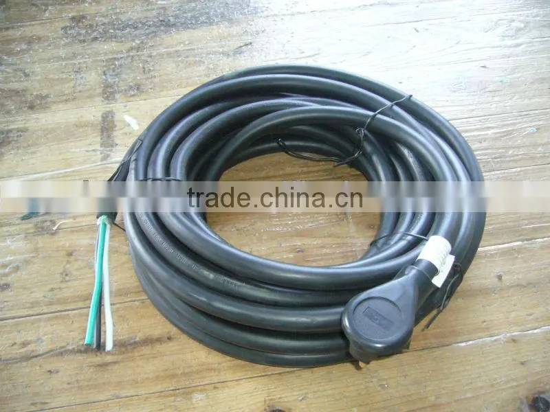 H80001 25 foot 30 amp RV Trailer Camper Power Cord Replacement Loose End Life Line