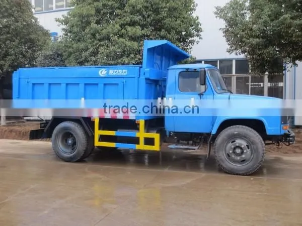 140hp 4*2 DONGFENG Dump Refuse Truck 6 ton