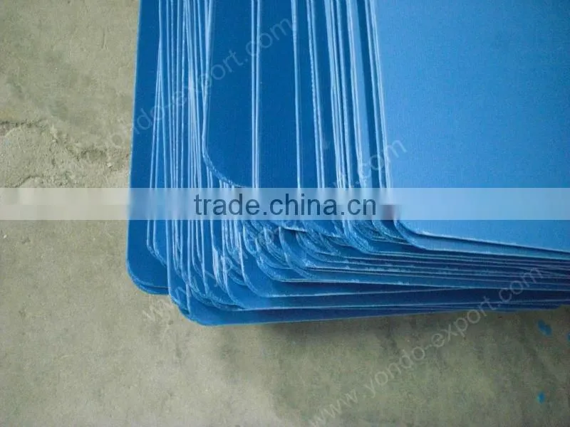 white black 10mm 6mm corrugated plastic layer pad ,divider sheet ,pp layer pad
