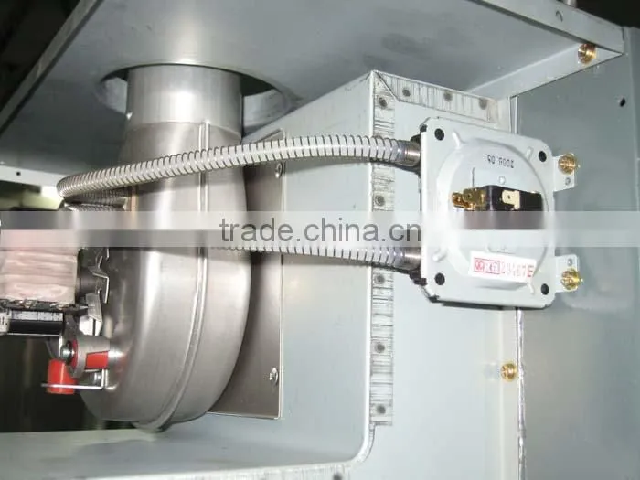 Wind pressure switch of gas boiler