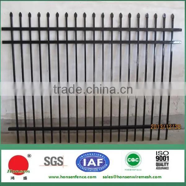 ISO Quality Hot Sale Ornamental fence(20 years factory)