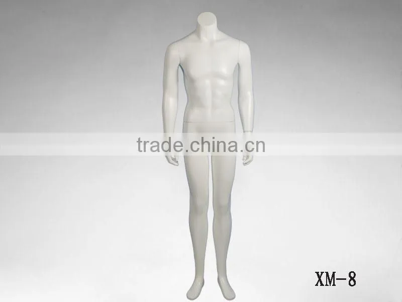 Factory price virtual headless display male mannequin with shoes