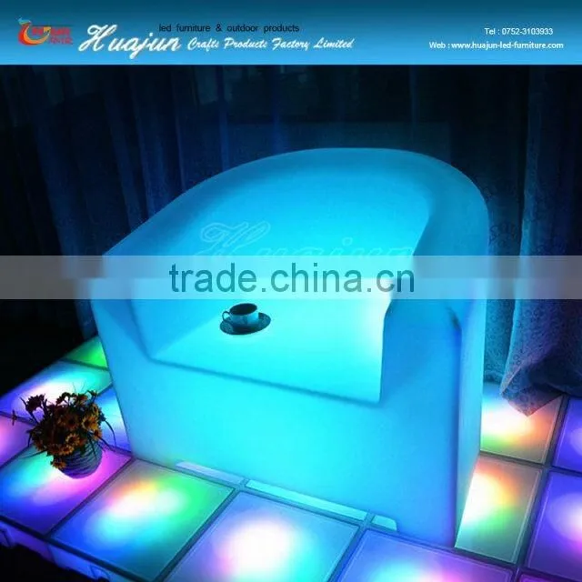 led multi color for 1 pepole sofa furniture