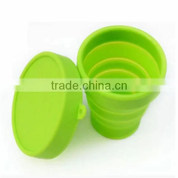 Fashion design Foldable Coffee Silicone Cup