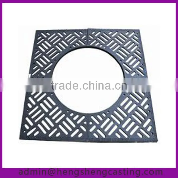 galvanized Dia 100 CM cast iron tree grill