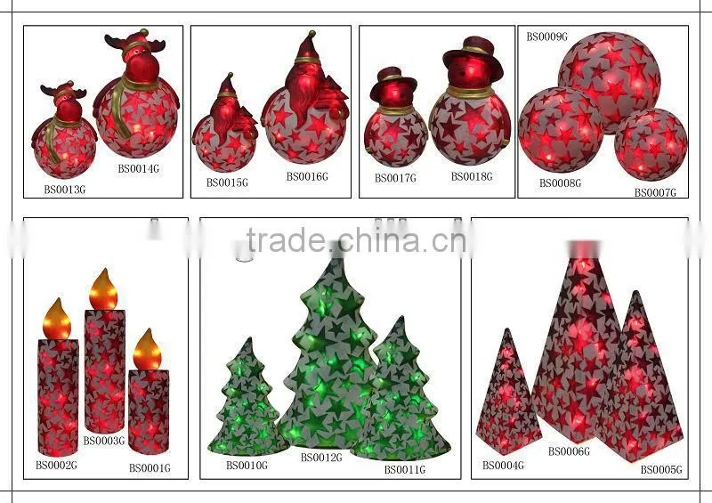 Promote New LED Christmas candle lights decoration candles
