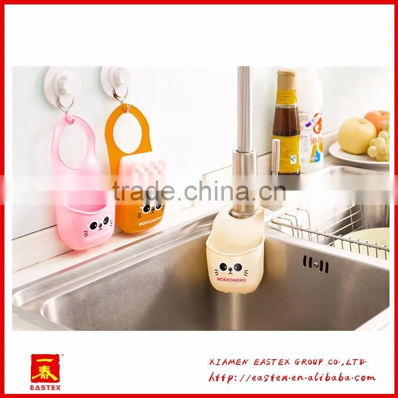 New Design Cartoon Sink Storage Rack Hang Bags