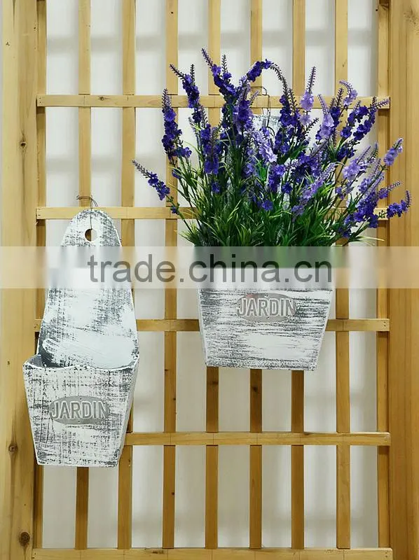 GARDEN WOODEN PLANTER BASKETS