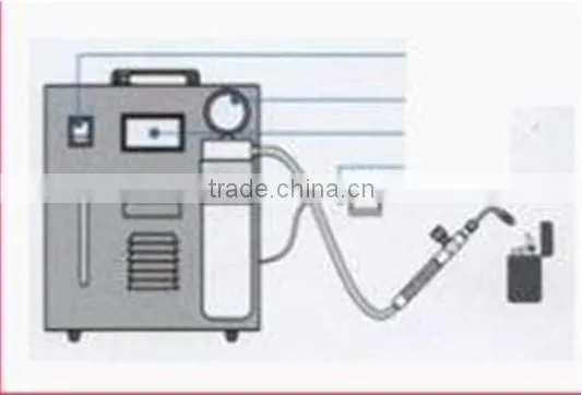 Jewelry polishing oxy-hydrogen flame generator