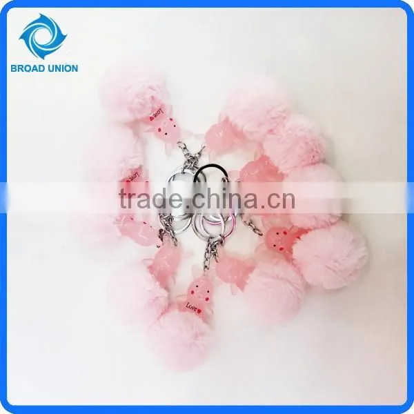 Rabbit Animal Key Chain Fashion Key Ring