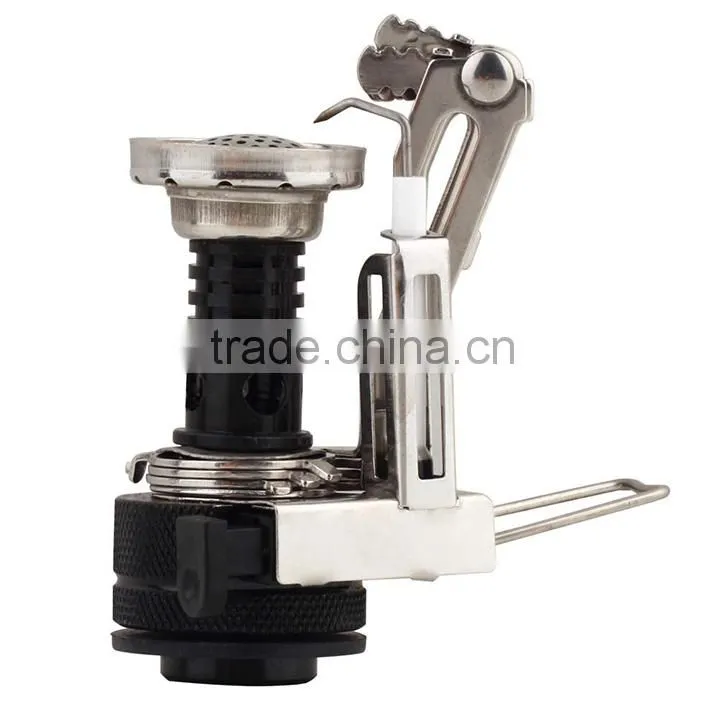 Mini Outdoor Gas Burner Butane Propane Picnic Camping Equipment Backpacking Gas Camping Stove Cooking