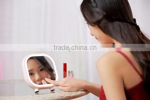 Lighted Makeup Vanity Mirror with Bluetooth Audio Speaker