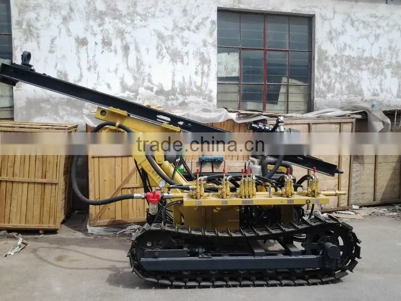 Smallest crawler drilling rig for blast hole drilling