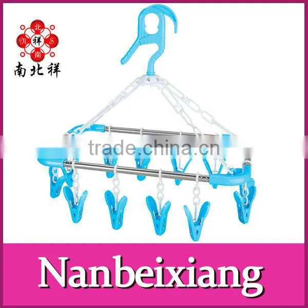 Plastic Folding Clothes Drying Rack
