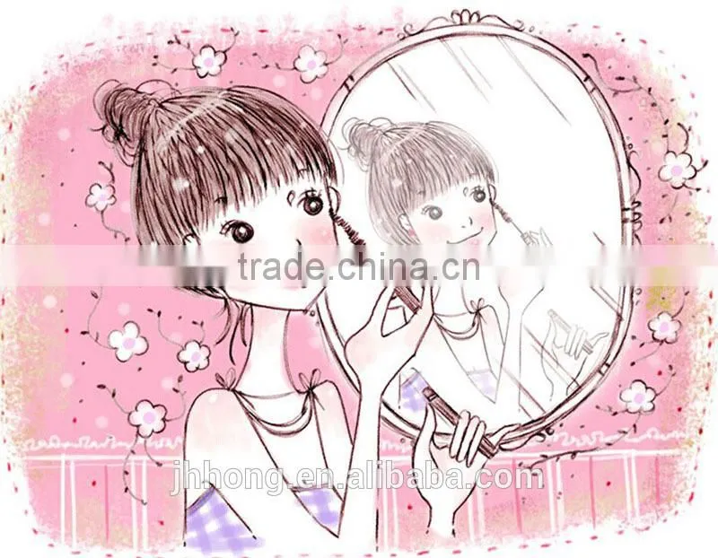 Conch shape make up mirror for promotion