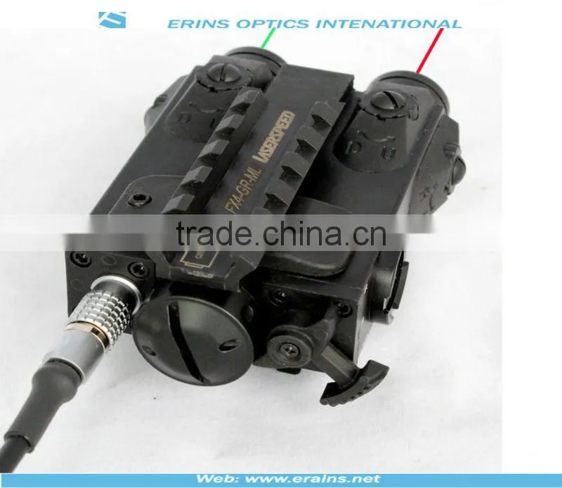 New Military standard Dual Red laser scope and Green laser sight combo
