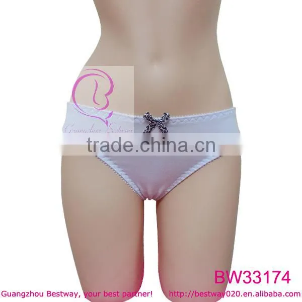 Back sexy see through lace underpants for ladies