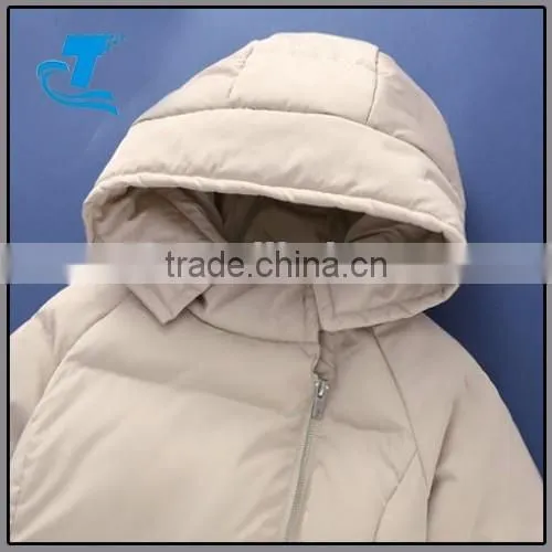 Women Hoodie Long Pattern Padding Cotton Jacket
