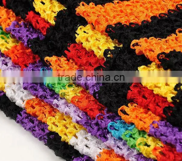 Baby Girl HALLOWEEN 10" Unlined Crochet Tutu Dress Tops Wholesale in stock