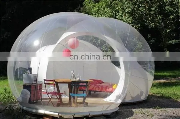 0.8mm pvc Clear Bubble Party Event Tent inflatable advertising inflatable bubble lodge tent