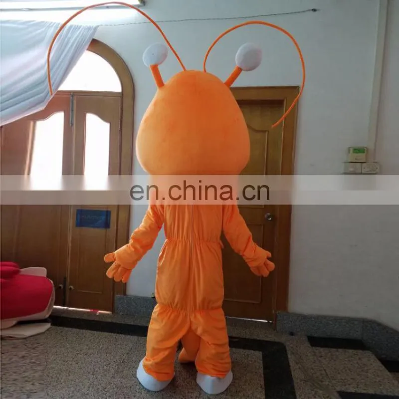 HI CE 2017 High quality Funny Shrimp mascot costume for party, adult