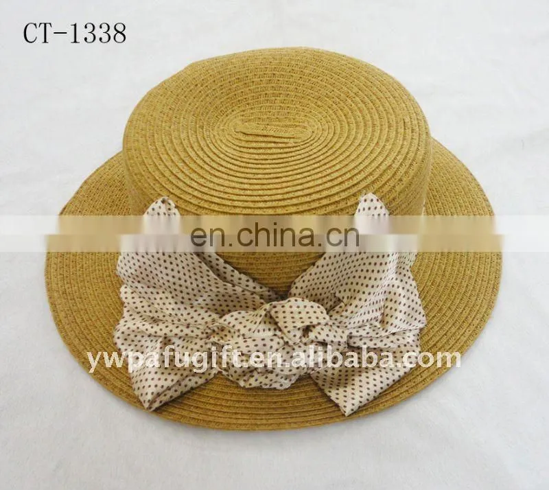 handmade paper lady hat