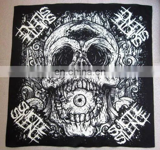 multifunctional bandana triangle bandana wrist bandana custom cotton headwear