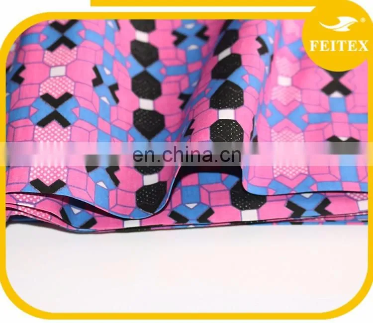 African Super Wax Hollandais Fabric Cotton Holland Wax Knit Fabric Paraffin Wax Wholesale Made In China