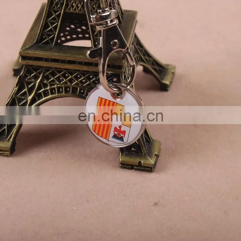 Factory direct sale custom metal keychain,promotional custom keychain