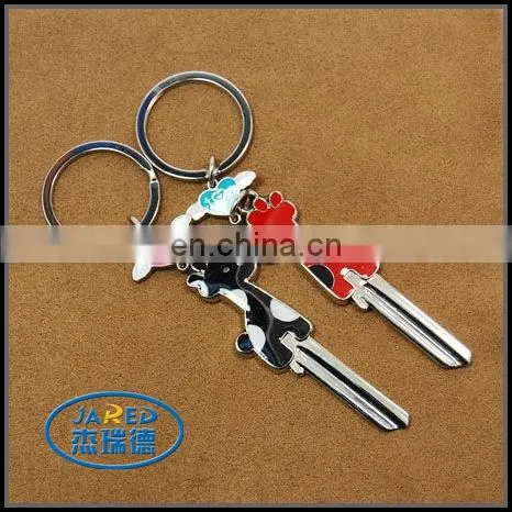 hot sale cheap souvenir metal crafts key chains from manufacturer