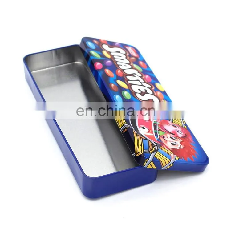 2015 new promotional tin metal made pencil box tin