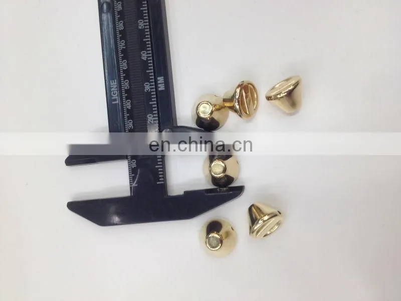 hot sell punk ccb spike studs glue on or sew on clothing bags garment accessories