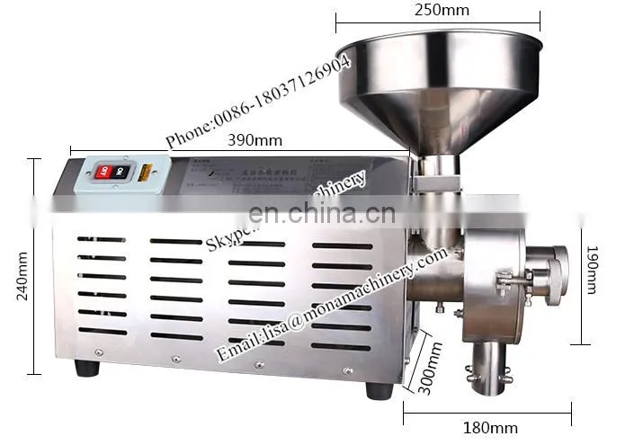 Stainless Steel Cassava Grinder Machine,Small Grain Grinding Machine