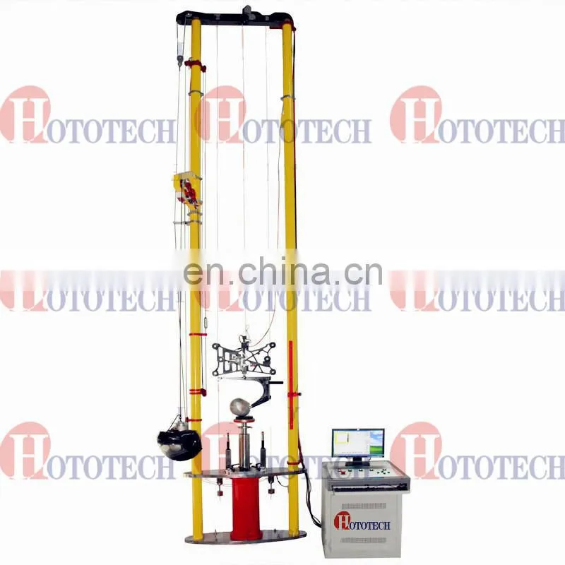Helmet Twin Wire Impact Machine ( Double track) / testing machine / testing equipment