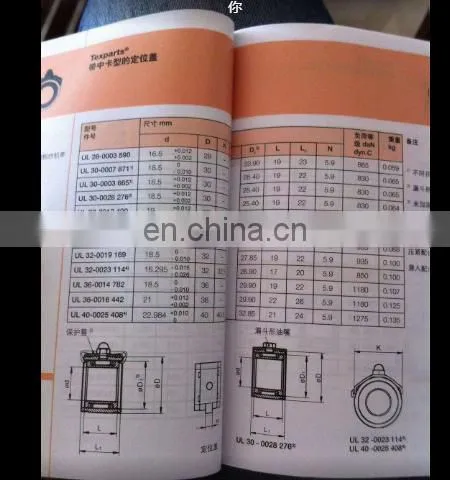 Luola bearing Textile Machinery Bearing 0028276 bottom roller