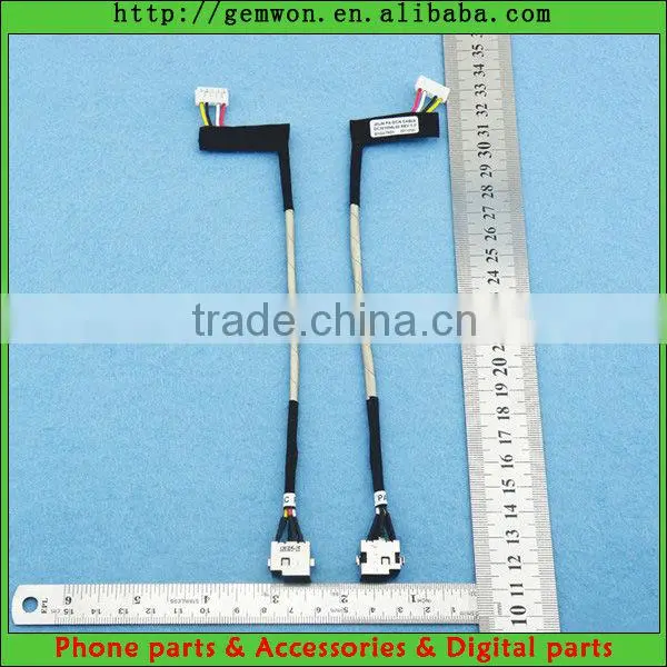 7.4*5.5 DC jack PJ064 FOR HP DV4 DV7 G50 DC301004S00 DC Power Jack cable Socket plug connector