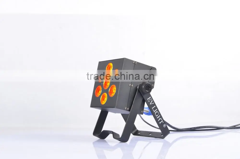 15w four in one led par light, GuangZhou dmx par light with pure color, 7pcs four in osram led