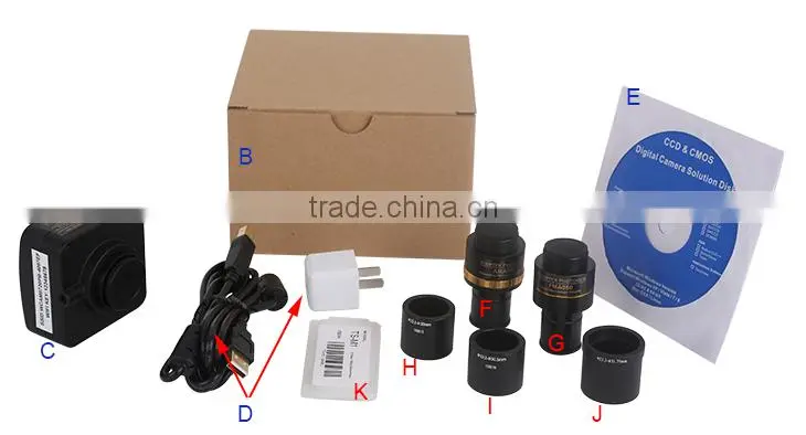 WCAM Series C-mount WIFI Camera