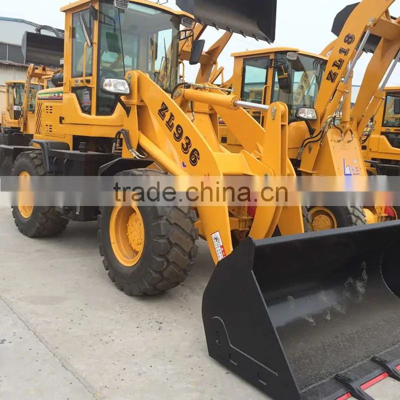 good loading and excavating performance wheel loader zl16 with cheap price